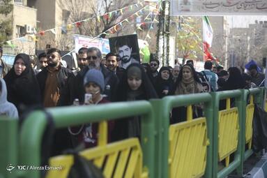 راهپیمایی چهل و پنجمین سالروز پیروزی انقلاب اسلامی در تهران