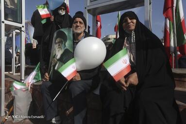 راهپیمایی چهل و پنجمین سالروز پیروزی انقلاب اسلامی در تهران