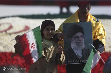 راهپیمایی چهل و پنجمین سالروز پیروزی انقلاب اسلامی در تهران