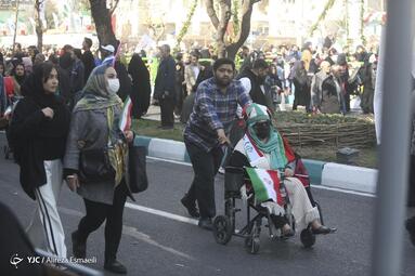 راهپیمایی چهل و پنجمین سالروز پیروزی انقلاب اسلامی در تهران
