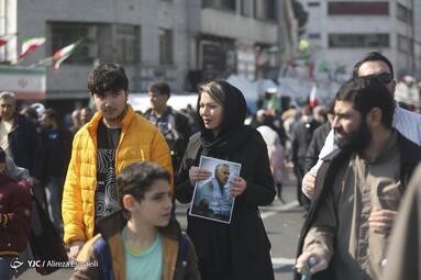 راهپیمایی چهل و پنجمین سالروز پیروزی انقلاب اسلامی در تهران