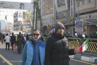 راهپیمایی چهل و پنجمین سالروز پیروزی انقلاب اسلامی در تهران