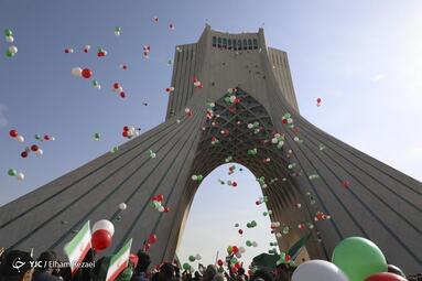 راهپیمایی چهل و پنجمین سالروز پیروزی انقلاب اسلامی - تهران