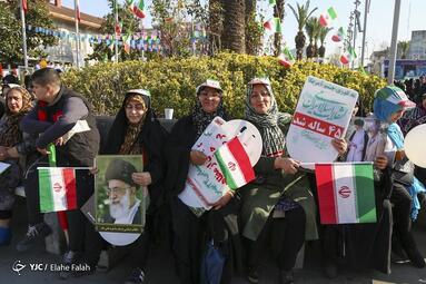 راهپیمایی چهل و پنجمین سالروز پیروزی انقلاب اسلامی در رشت