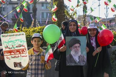 راهپیمایی چهل و پنجمین سالروز پیروزی انقلاب اسلامی در رشت
