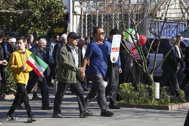 راهپیمایی چهل و پنجمین سالروز پیروزی انقلاب اسلامی در رشت