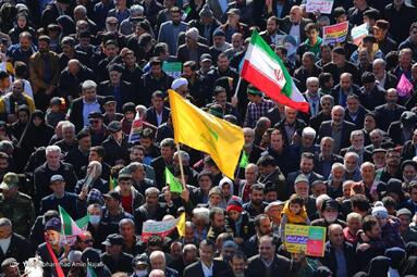 راهپیمایی چهل و پنجمین سالروز پیروزی انقلاب اسلامی در همدان