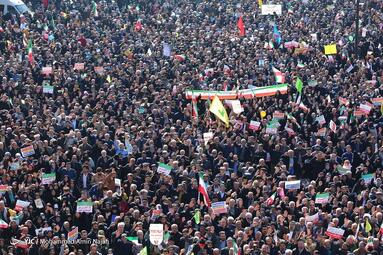 راهپیمایی چهل و پنجمین سالروز پیروزی انقلاب اسلامی در همدان