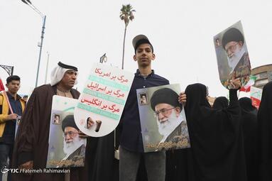 راهپیمایی چهل و پنجمین سالروز پیروزی انقلاب اسلامی در اهواز