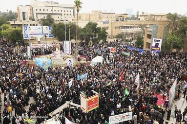 راهپیمایی چهل و پنجمین سالروز پیروزی انقلاب اسلامی در اهواز