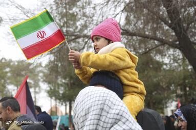 راهپیمایی چهل و پنجمین سالروز پیروزی انقلاب اسلامی در کرمان