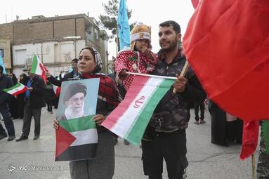 راهپیمایی چهل و پنجمین سالروز پیروزی انقلاب اسلامی در کرمان