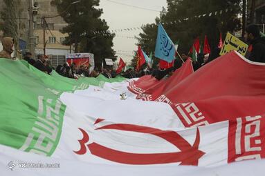 راهپیمایی چهل و پنجمین سالروز پیروزی انقلاب اسلامی در کرمان