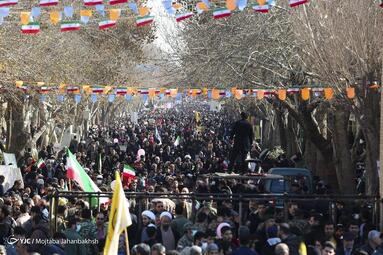 راهپیمایی چهل و پنجمین سالروز پیروزی انقلاب اسلامی در اصفهان