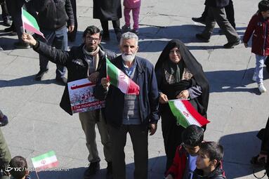 راهپیمایی چهل و پنجمین سالروز پیروزی انقلاب اسلامی در اصفهان
