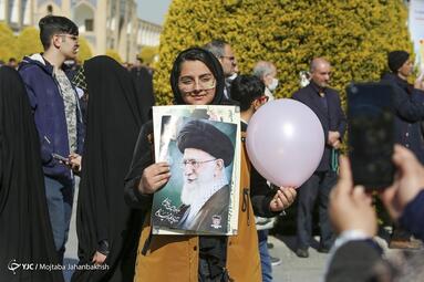 راهپیمایی چهل و پنجمین سالروز پیروزی انقلاب اسلامی در اصفهان