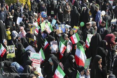 راهپیمایی چهل و پنجمین سالروز پیروزی انقلاب اسلامی در اصفهان