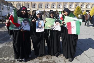 راهپیمایی چهل و پنجمین سالروز پیروزی انقلاب اسلامی در اصفهان