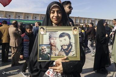 راهپیمایی چهل و پنجمین سالروز پیروزی انقلاب اسلامی در اصفهان