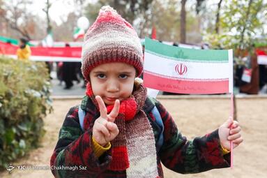 راهپیمایی چهل و پنجمین سالروز پیروزی انقلاب اسلامی در شیراز