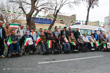 راهپیمایی چهل و پنجمین سالروز پیروزی انقلاب اسلامی در شیراز
