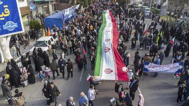 راهپیمایی چهل و پنجمین سالروز پیروزی انقلاب اسلامی در ساری