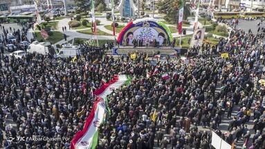 راهپیمایی چهل و پنجمین سالروز پیروزی انقلاب اسلامی در ساری
