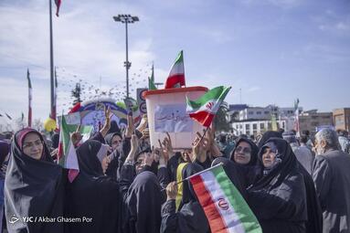 راهپیمایی چهل و پنجمین سالروز پیروزی انقلاب اسلامی در ساری