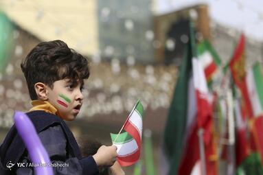 راهپیمایی چهل و پنجمین سالروز پیروزی انقلاب اسلامی در مشهد