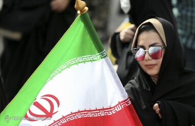 راهپیمایی چهل و پنجمین سالروز پیروزی انقلاب اسلامی در مشهد