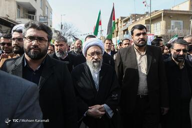 راهپیمایی چهل و پنجمین سالروز پیروزی انقلاب اسلامی در قم