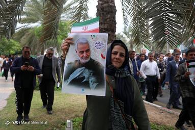 راهپیمایی چهل و پنجمین سالروز پیروزی انقلاب اسلامی در کیش