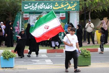 راهپیمایی چهل و پنجمین سالروز پیروزی انقلاب اسلامی در کیش