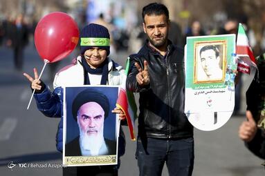 راهپیمایی چهل و پنجمین سالروز پیروزی انقلاب اسلامی در تبریز