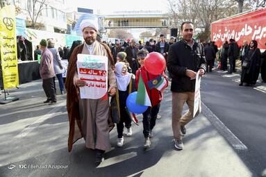 راهپیمایی چهل و پنجمین سالروز پیروزی انقلاب اسلامی در تبریز