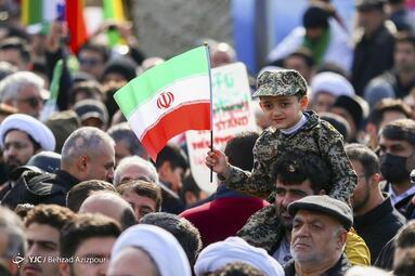 راهپیمایی چهل و پنجمین سالروز پیروزی انقلاب اسلامی در تبریز