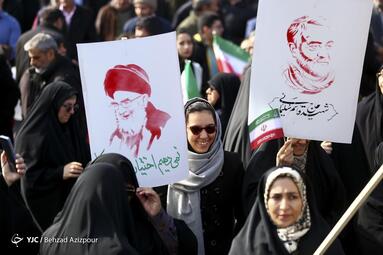 راهپیمایی چهل و پنجمین سالروز پیروزی انقلاب اسلامی در تبریز