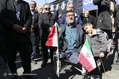 راهپیمایی چهل و پنجمین سالروز پیروزی انقلاب اسلامی در زنجان