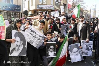 راهپیمایی چهل و پنجمین سالروز پیروزی انقلاب اسلامی در زنجان