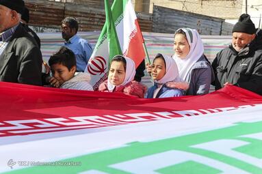 راهپیمایی چهل و پنجمین سالروز پیروزی انقلاب اسلامی در زنجان