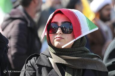 راهپیمایی چهل و پنجمین سالروز پیروزی انقلاب اسلامی در زنجان