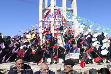 راهپیمایی چهل و پنجمین سالروز پیروزی انقلاب اسلامی در زنجان