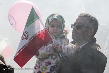 راهپیمایی چهل و پنجمین سالروز پیروزی انقلاب اسلامی در زنجان