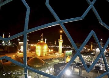 آیین نقاره‌زنی حرم رضوی به مناسبت شب میلاد امام سجاد (ع)