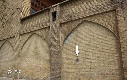 ترقه زنی بر روی خانه زینت الملک در شیراز 