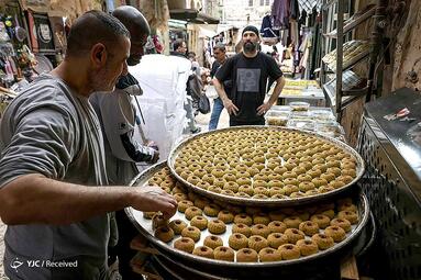 بازار خرید عید فطر در فلسطین
