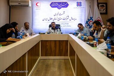  نشست خبری امیرالدین روح‌نواز با اصحاب رسانه