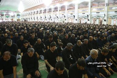 نماز ظهر عاشورا در تبریز