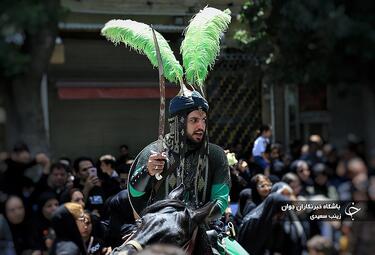 مراسم عزاداری روز عاشورا همدان