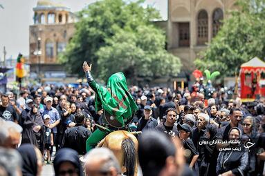 مراسم عزاداری روز عاشورا همدان